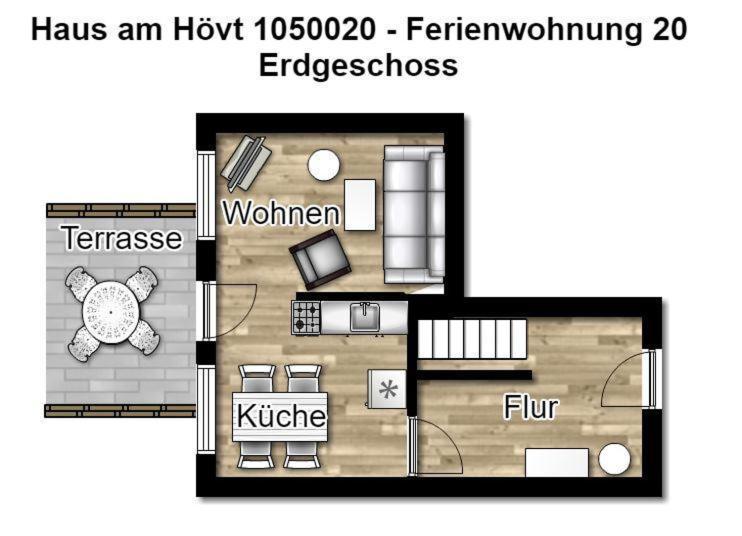 Haus Am Hoevt - Ferienwohnung 20 Goehren  Dış mekan fotoğraf